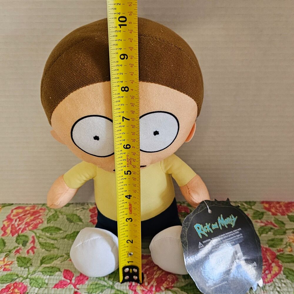 Rick and Morty 10 Inch Plush Collectible New With Tags